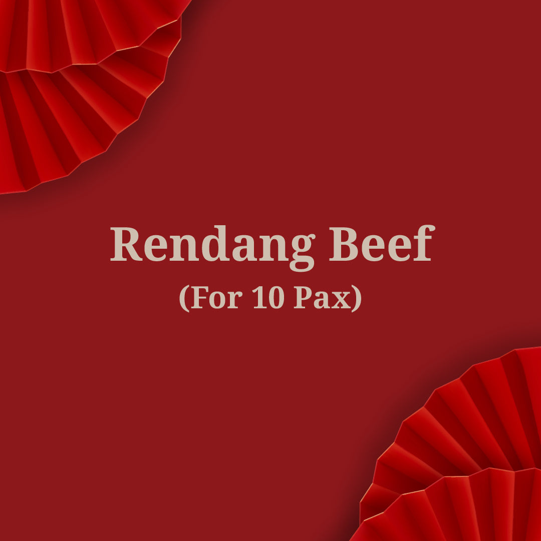 Rendang Beef (For 10 Pax) | Ala Carte